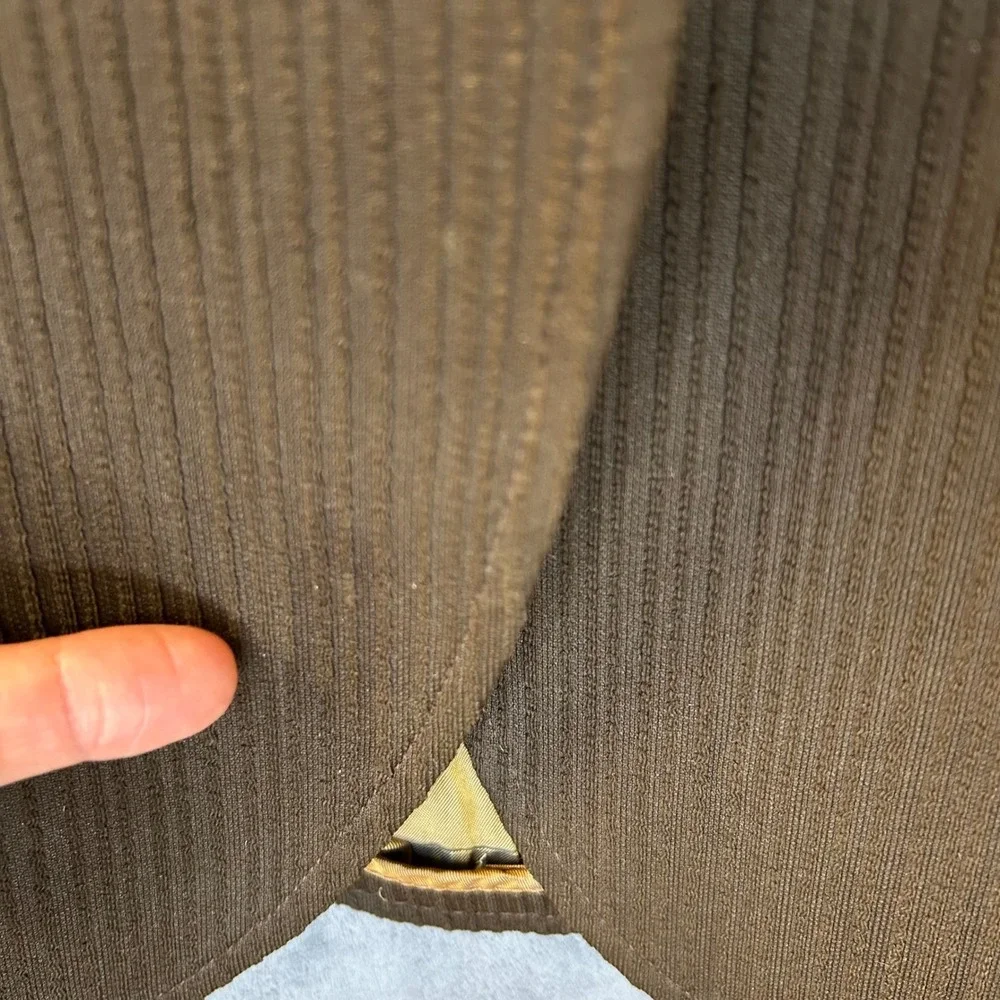 Vintage 70s Derby San Francisco Mens 42 Brown Ribbed Blazer Jacket Two Button